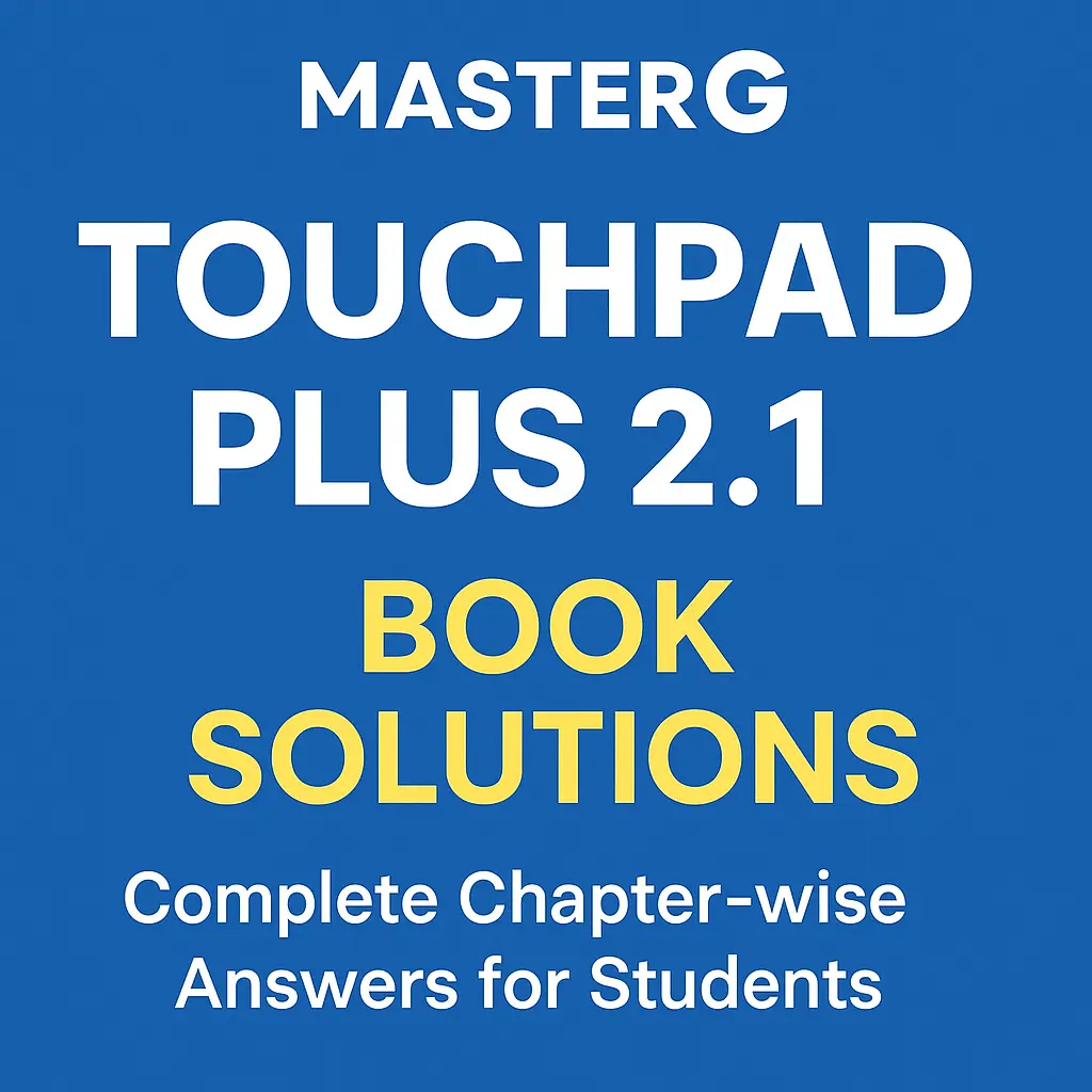 Touchpad Plus 2.1 Book Solutions Grade 7